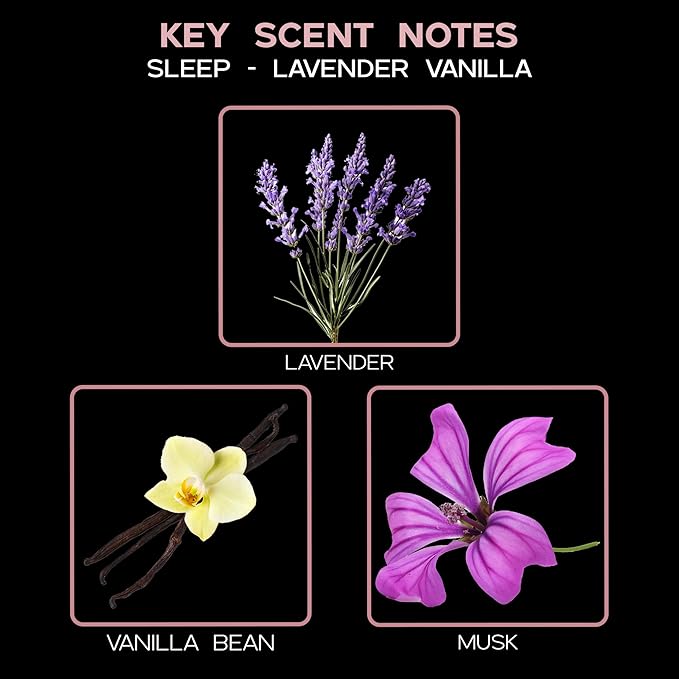 LOVSPA Lavender Vanilla Diffuser Oil - Luxury Essential Oils for Diffuser Refill & Air Freshener Room Spray - Long-Lasting & Natural Home Fragrance, Scented Oil for Diffusers, USA Made, 4oz