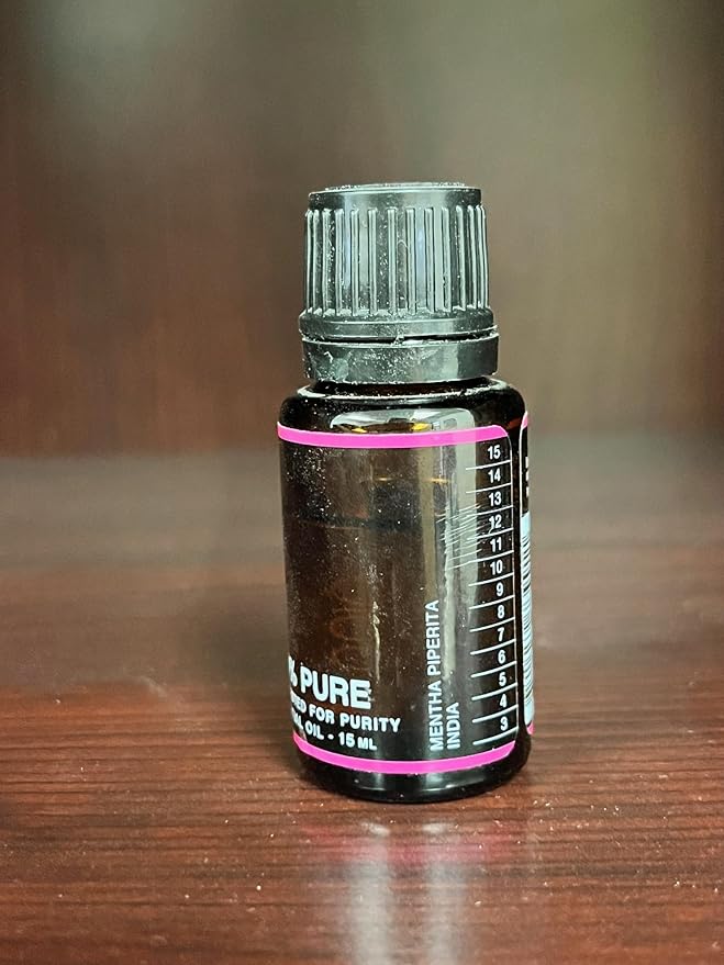 Nature's Fusions Peppermint (Supreme), 100% Pure and Natural Essential Oils, Undiluted, Therapeutic Grade for Aromatherapy and Topical Use, .5 Fl Oz (Pack of 1) (15 mL)