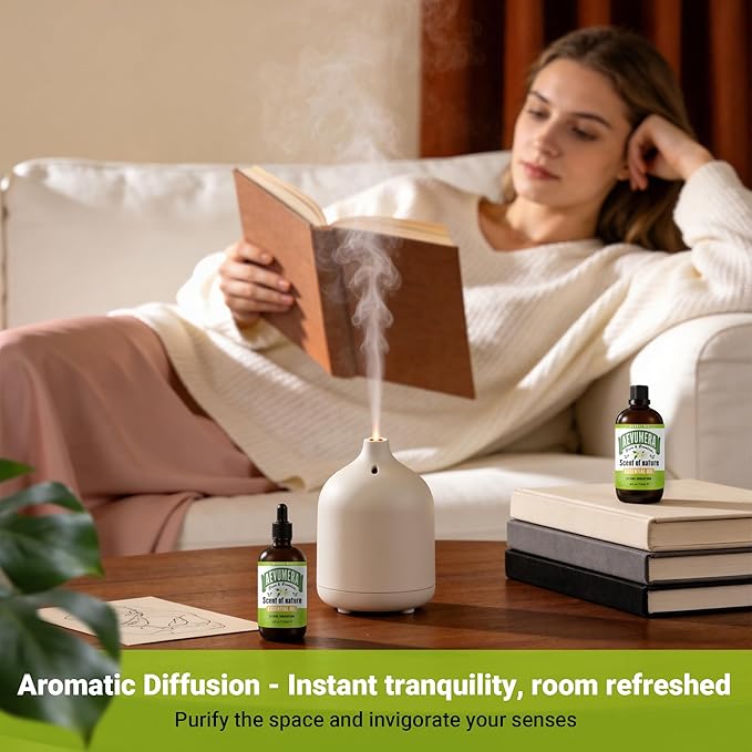 Neroli Essential Oil 4fl.oz Pure Natural Neroli Oil Essential Oil for Aroma Diffuser, Aromatherapy, Skin, Massage, Soap & Candle Making, Perfume, Humidifier, Bath, Home Cleaning - 118ML