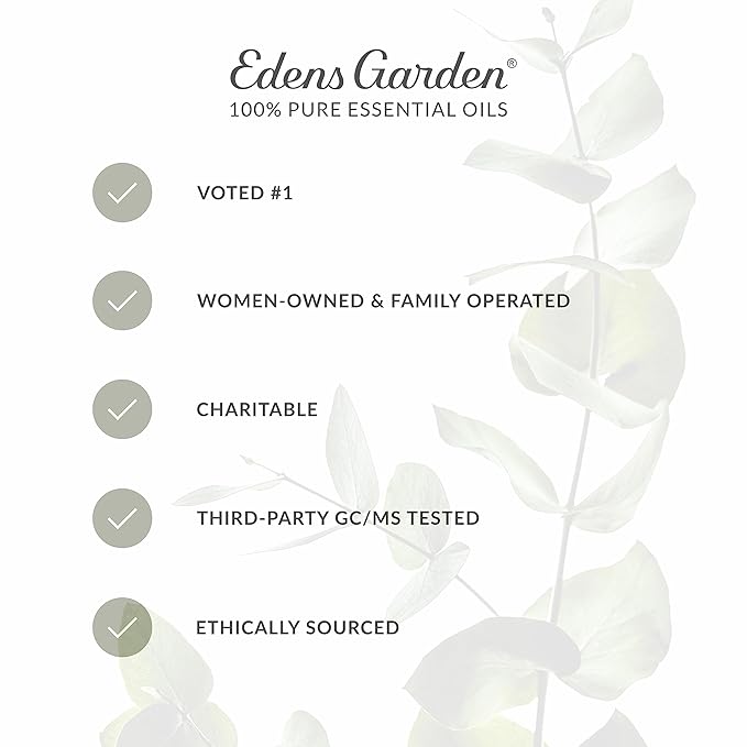 Edens Garden Muscle Relief Bath & Body Oil – Pure Essential Oils & Vitamin E for Massage, Moisturizing, Sore Muscles & Joints – Soothing & Scented with Peppermint & Wintergreen Oils, 4 fl oz (118 ml)