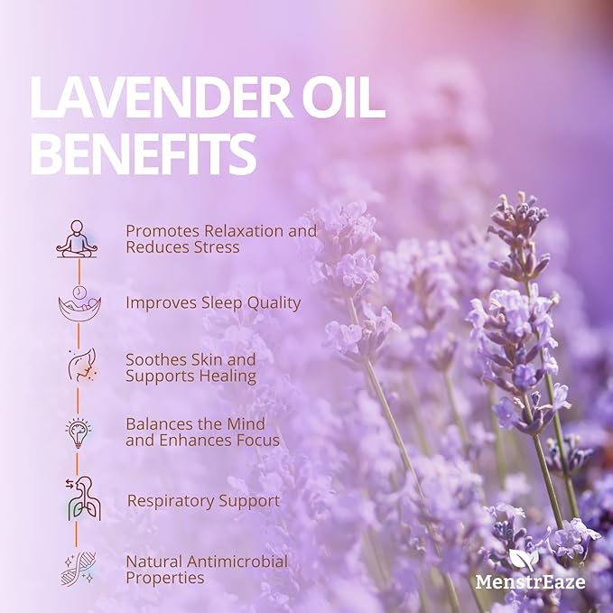 Lavender Essential Oil for Skin and Hair, 100% Pure & Natural Therapeutic Grade, Skin Safe & Ready to Use for Massage, Better Sleep, Aromatherapy, & Diffuser, High Potency, 10ml