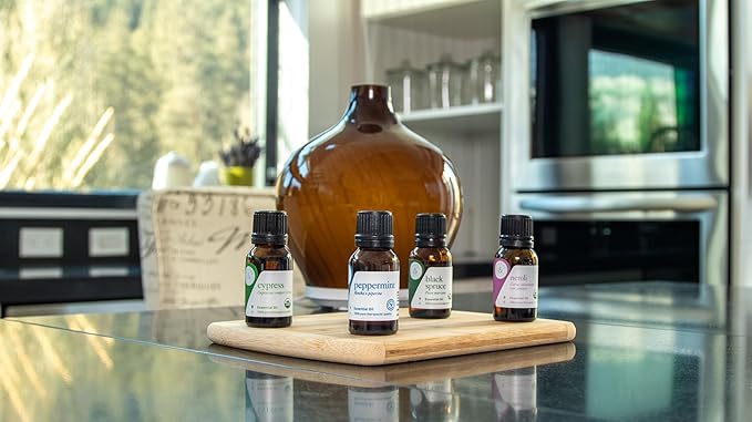 Aromatics International Premium Organic Peppermint Essential Oil 5ml | 100% Pure Essential Oil for Diffusion & Aromatherapy