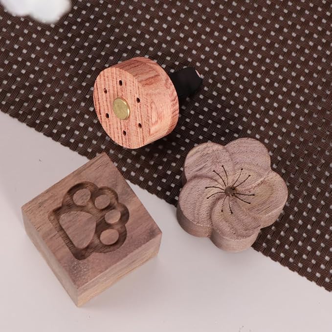 Beaupretty Essential Oil Diffuser Aromatherapy Wood Diffuser Plum Blossom Scented Aroma Diffused Wood for Home Office Bedroom Relaxation
