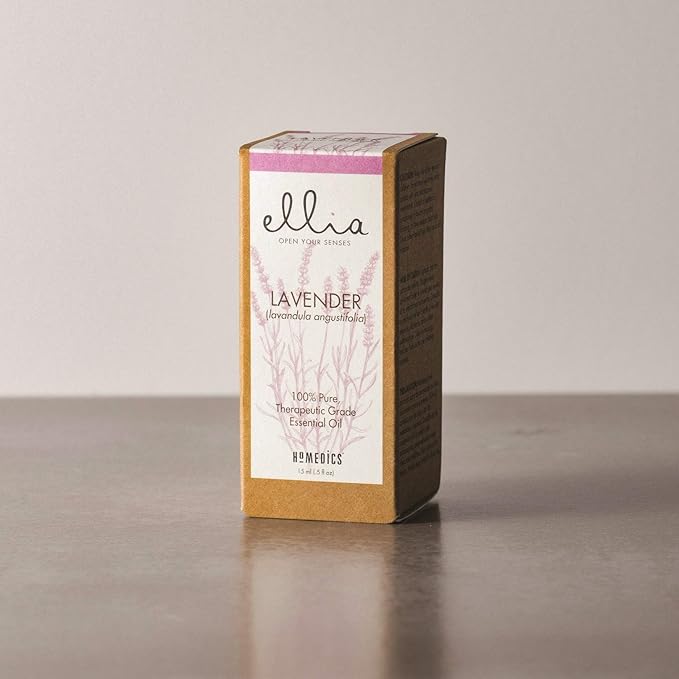Ellia Lavender Diffuser Essential Oil | 15ml, 100% Pure, Therapeutic Grade