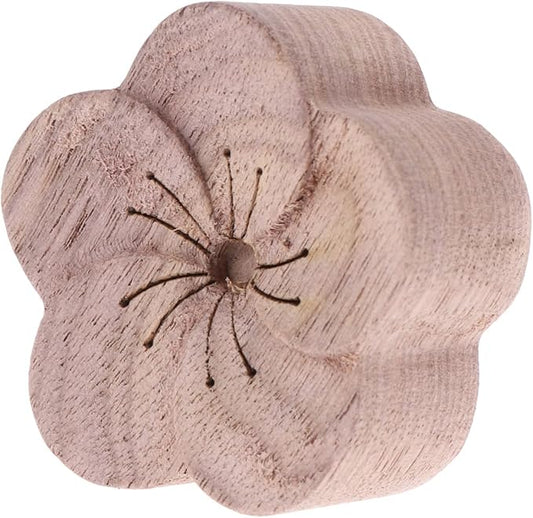 Hemobllo Wood Aromatherapy Essential Oil Diffuser for Home Office Bedroom Plum Blossom Design Natural Smokeless Scent Diffuser Portable Sleep and Relaxation Helper