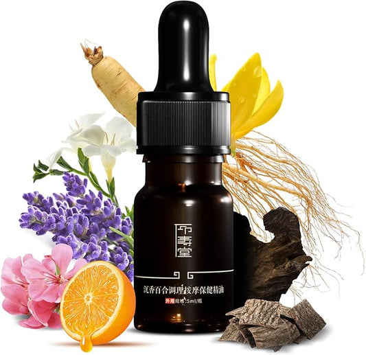 Tranquility Sleep Essential Oil Blend – Agarwood, Lavender & Ylang Ylang for Bedtime Relaxation, Calming & Deep Sleep – 5ml Natural Skin-Safe Aromatherapy by Asanté Labs (0.17 Fl Oz (Pack of 1))