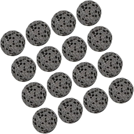 33pcs Volcanic Rock Aromatherapy Diffuser Stones Black Natural Lava Stone Decoration Car Essential Oil Fragrance Diffuser Accessories