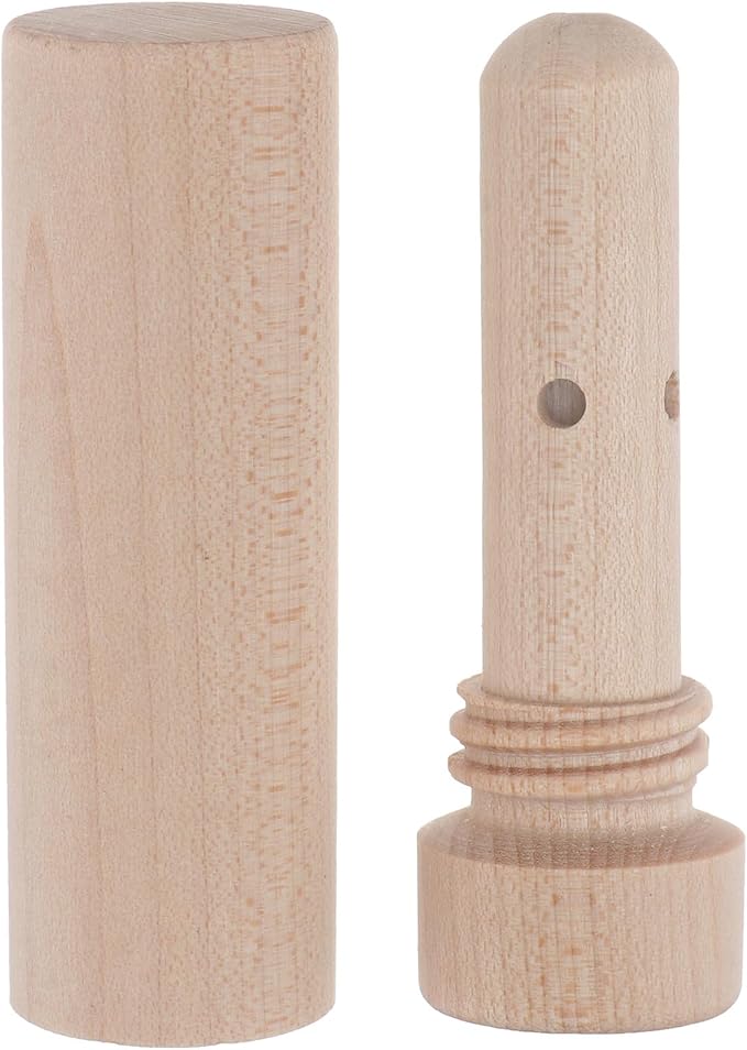 Wooden Nasal Inhaling Stick Essential Oil Fragrance Tube Portable Scent Sniffing Stick for Aromatherapy and Relaxation