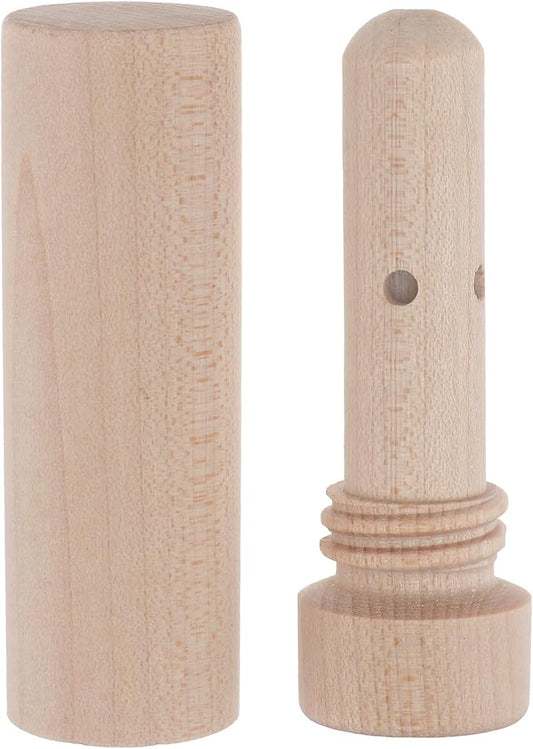 Wooden Nasal Inhaling Stick Essential Oil Fragrance Tube Portable Scent Sniffing Stick for Aromatherapy and Relaxation