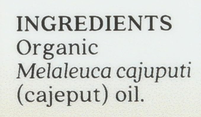 AURA CACIA Organic Cajeput, 0.25 FZ