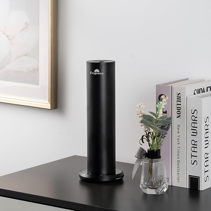 Venice Ultimate Leak-Proof Essential Oil Diffuser | Upside-Down Safe | Waterless, Powerful Aroma Coverage Up to 1,500 sq/ft | Modern, Sleek Design