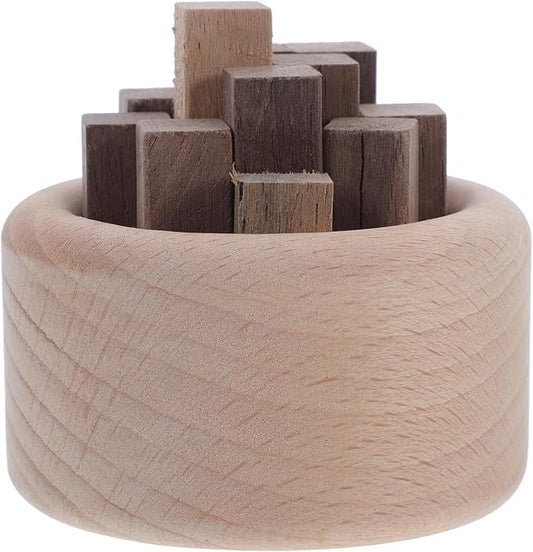 Natural Woodpile Shape Diffuser Ornament for Home and Office Aromatherapy Beech Wood Essential Oil Diffuser Decoration Relaxing Scent Enhancer for Living Bathroom Yoga and