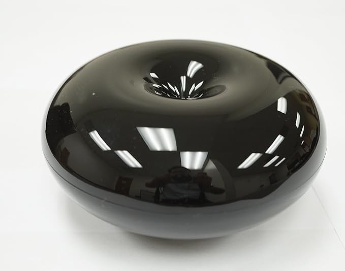 Black Mizu(Water) Sleek Design Essential Oil Ultrasonic Diffuser Timer LED Light Aromatherapy