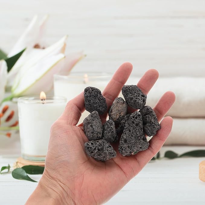 Ciieeo Volcanic Stone Aromatherapy Diffuser 300g Natural Volcano Rock Fragrance Stone for Home Office Relaxation