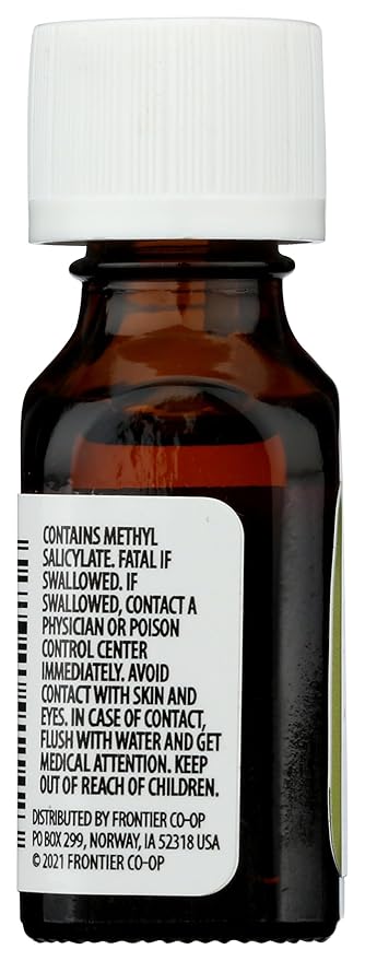 AURA CACIA Wintergreen Essential Oil, 0.5 FZ