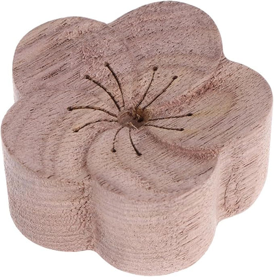 Essential Oil Wood Diffuser Plum Blossom Aromatherapy Diffuser Wood for Home Office Bedroom Sleep with Natural Black Walnut