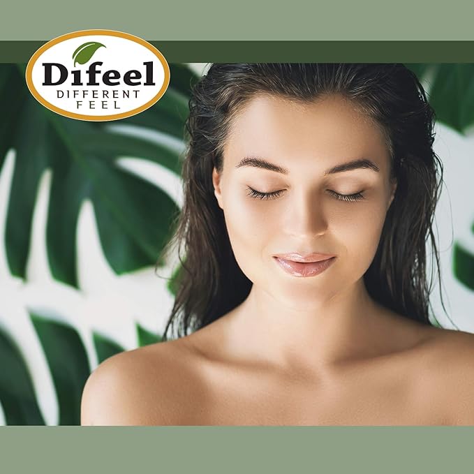 Difeel Premium Natural Hair Oil - Peppermint Oil 7.1 Ounce - For Dry & Flaky Scalp, Cools & Refreshes Hair, Leaves Hair Shiny & Soft, Provides Immediate & Long Lasting Benefits For Hair
