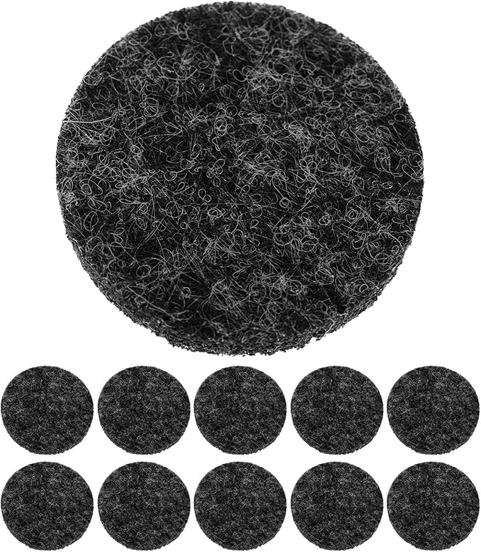 Luxshiny 100pcs Round Replaceable Aroma Pads Essential Oil Diffuser Pads Compact Cotton Core for 30mm Necklace Diffuser Refill for Home Aromatherapy Use
