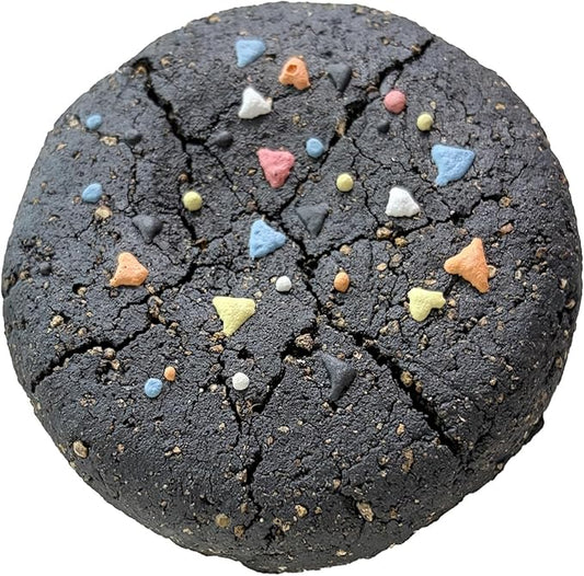 Handmade Ceramic Cookie Shape Passive Diffuser for Essential Oils, Aromatherapy Home Office Car Decor, Natural Clay, Round, Assorted Colors (1, Chocolate)