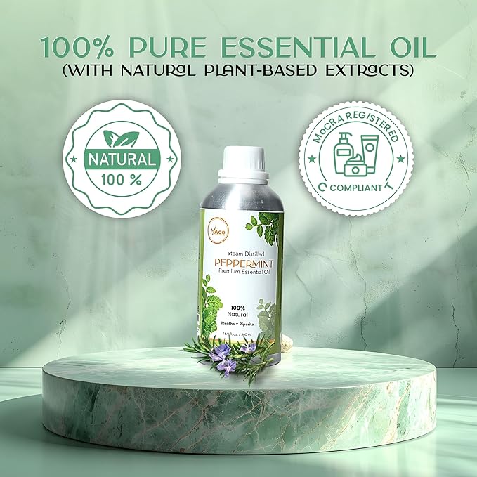 My Ace Rosemary Essential Oil | Pure, Natural & Premium Grade with Dropper | for Scalp Care, Diffuser, Skin, Aromatherapy, Massage & Bath Use | 16 fl oz