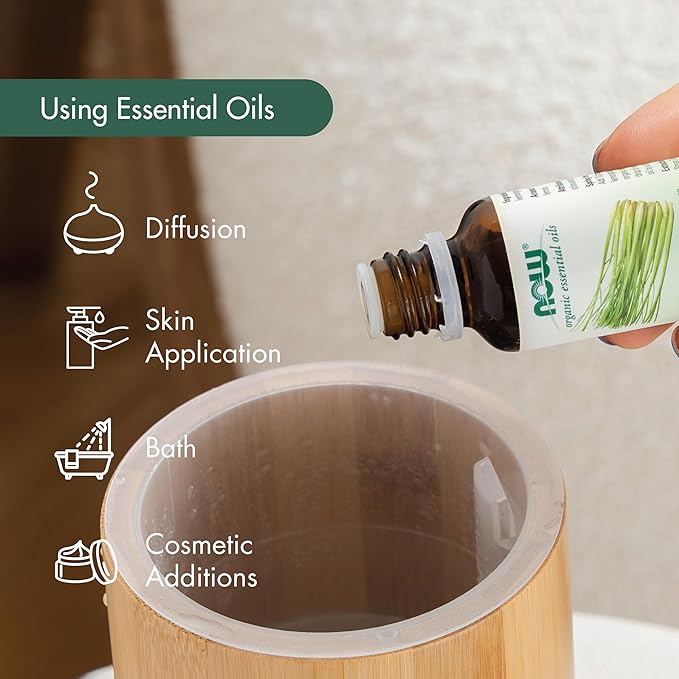 NOW Essential Oils, Organic Clove Oil, Balancing Aromatherapy Scent, Steam Distilled, 100% Pure, Vegan, Child Resistant Cap, 1-Ounce