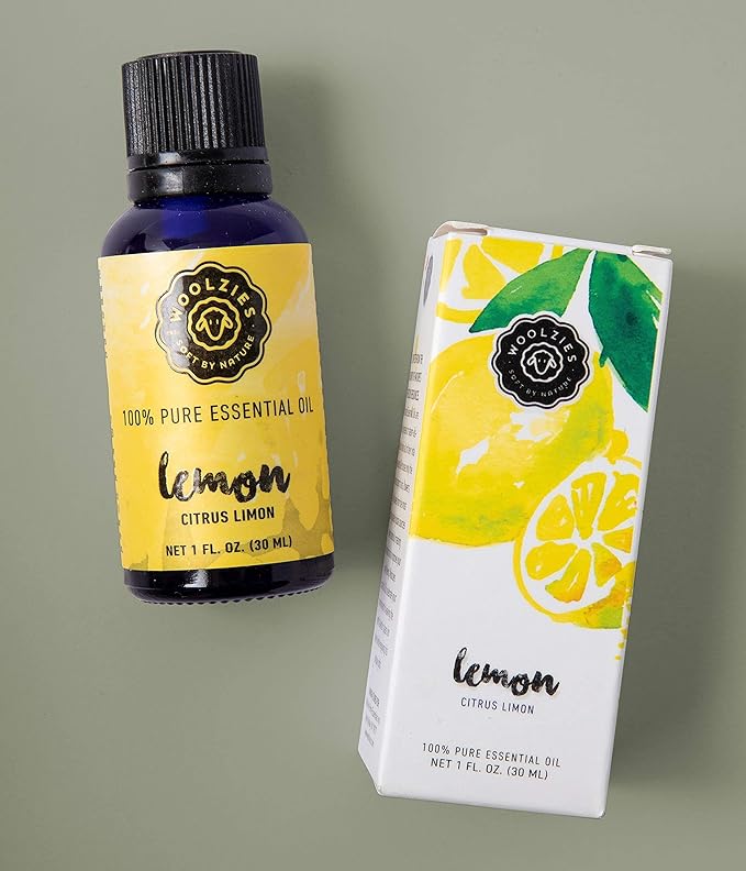 Woolzies Essential Oils Gift Set: Lavender, Lemon and Sweet Orange Kit | 100% Pure, Organic, Therapeutic Grade, Aromatherapy Essential Oils for Diffuser | Set of 3-1 oz Oils