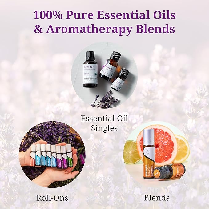 Aromatics International Premium Organic Peppermint Essential Oil 5ml | 100% Pure Essential Oil for Diffusion & Aromatherapy