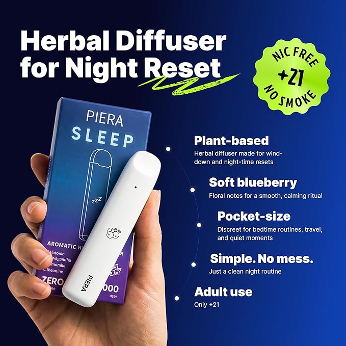 PIERA Sleep Aromatherapy Diffuser - 1 Pack