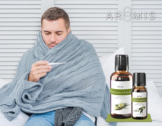 ArOmis Eucalyptus Globus Essential Oil - 100% Pure Therapeutic Grade - Undiluted, Premium Oil - 150 Micron Filtered, Perfect for Aromatherapy Diffusers (30ml / 1 fl oz)