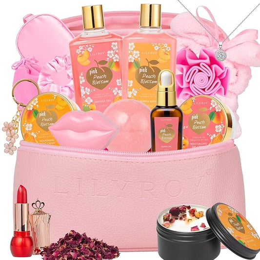 Mothers Day Gifts for Mom, Gifts for Women, Bath Sets for Women Gift - 20Piece Bath and Body Gift Bath Set for Woman, Spa Gift Sets | Spa Kit, Valentines Day, Christmas, Birthday Present for Her