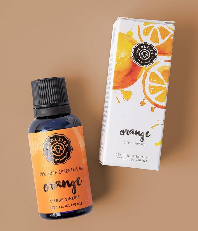 Woolzies Essential Oils Gift Set: Lavender, Lemon and Sweet Orange Kit | 100% Pure, Organic, Therapeutic Grade, Aromatherapy Essential Oils for Diffuser | Set of 3-1 oz Oils