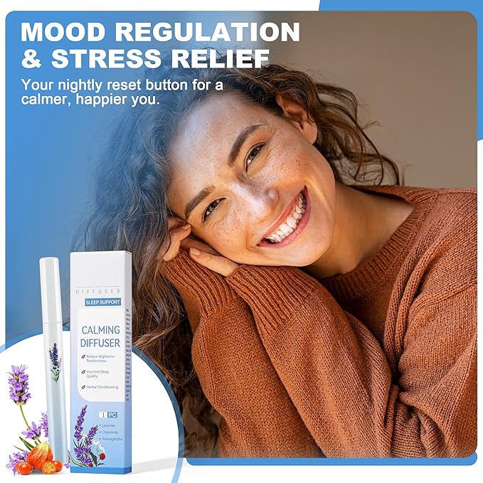 2 Pack Herbal Diffuser Pen Set, Night & Day Relax Duo with Mullein & Melatonin for Daytime Fresh Breath, Nighttime Calm Sleep Support, 1200 Total Uses