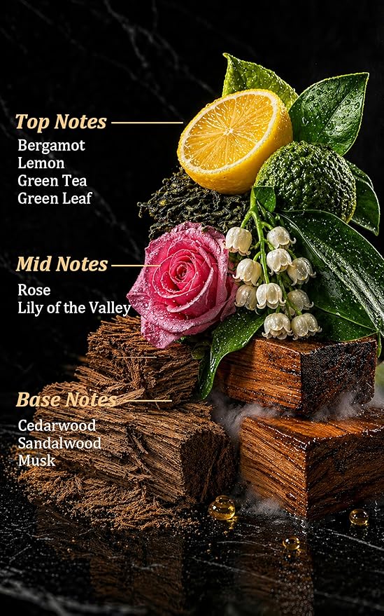 Hotel Diffuser Oil Inspired by Four Seasons Hotel – Fragrance & Essential Oil Blend for Waterless & Cold Air Diffusers – Citrus, Rose, Cedar – Long-Lasting Aroma – Aromatherapy – 4 Fl Oz Glass Bottle