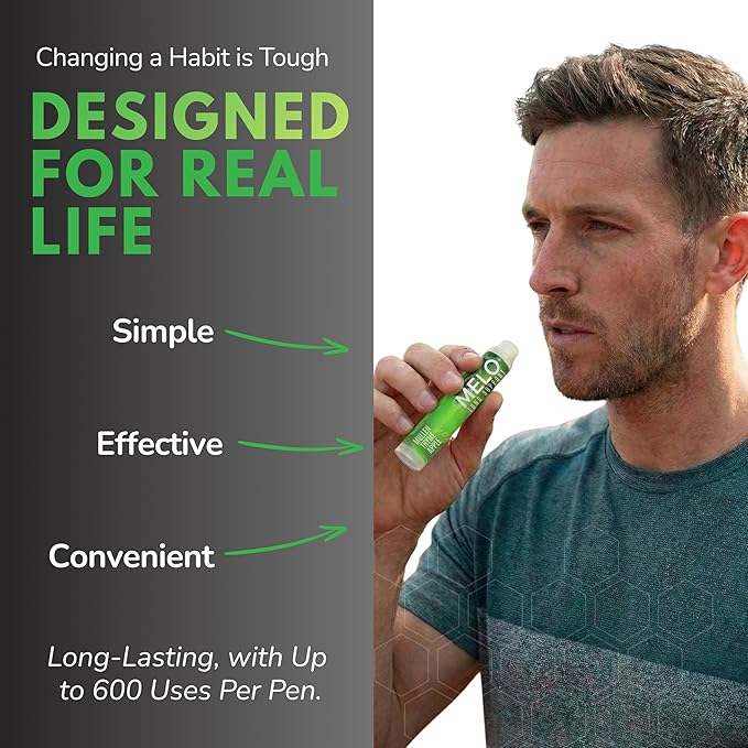 Nicotine Free Vapors Pens - Lung Detox & Cleanser Support with 600 Uses, Natural Apple, Thyme & Mullein Herbal Pen, Quit Smoking Inhaler Stick - All Natural, Healthy Inhaler