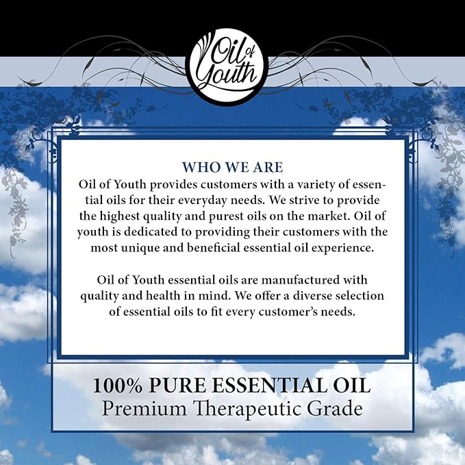Oil of Youth Sage Essential Oils 4oz – Aromatherapy Oil for Diffuser