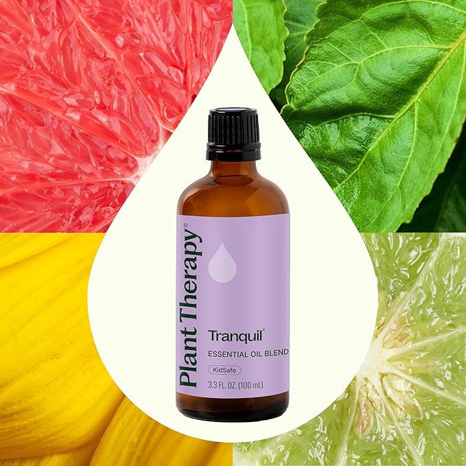 Plant Therapy Tranquil Essential Oil Blend 100 mL (3.3 oz), 100% Pure, Undiluted, Natural Aromatherapy for Relaxation and Better Sleep