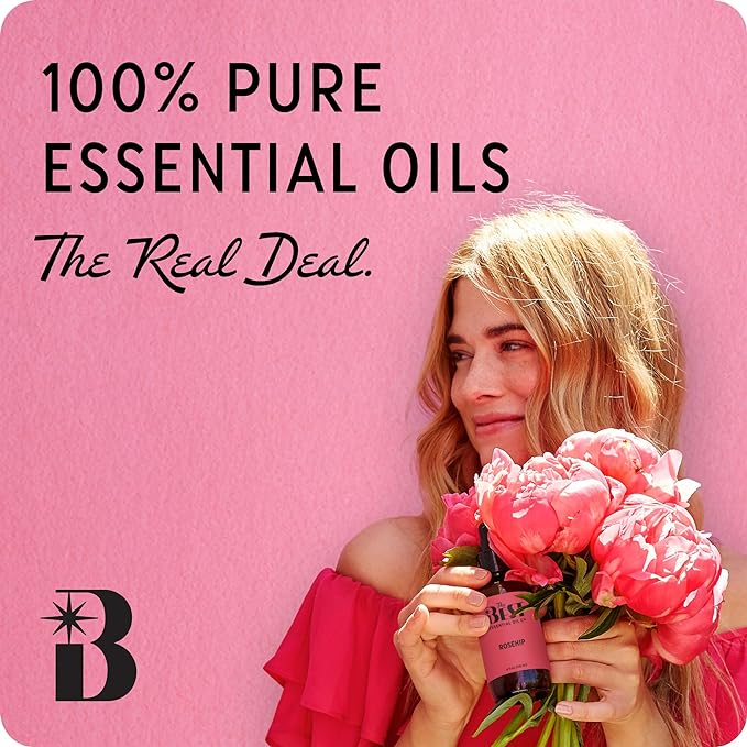 The Best Face + Glow Essential Oil Blend- Premium Grade- 100% Pure & Natural for Aromatherapy, Diffuser, Spa, Massage, Air Freshener- 10 ml (.33 fl oz)