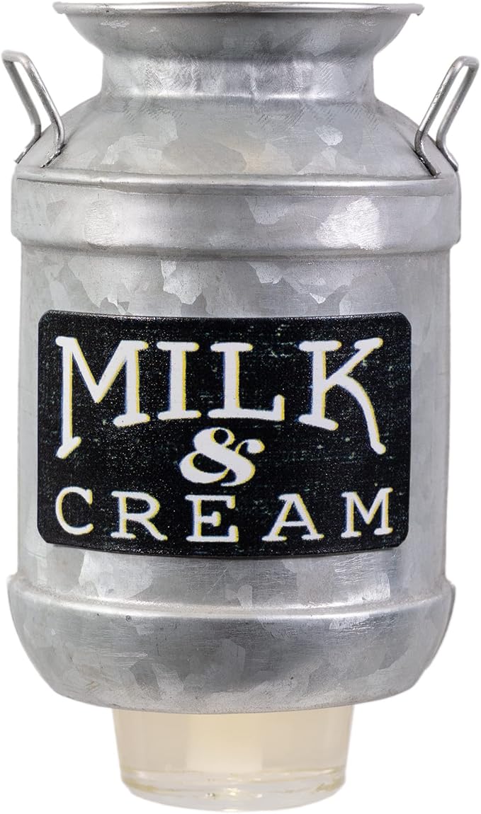 Scentsationals Plug in Decor Heater - Milk n' Cream - Fragrance Oil Air Freshener for Continuous Scent in Home and Bathroom