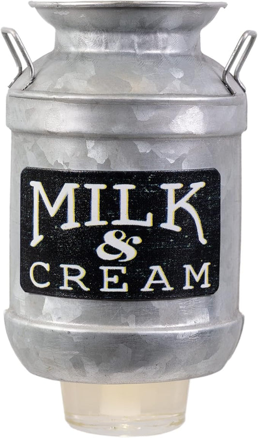 Scentsationals Plug in Decor Heater - Milk n' Cream - Fragrance Oil Air Freshener for Continuous Scent in Home and Bathroom