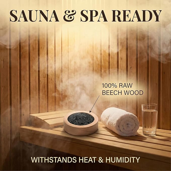 CUIYAKI 2Pcs Essential Oil Diffuser for Desk Office, Passive Lava Rock Diffuser for Aromatherapy, Small Personal Air Freshener for Nightstand, Safe for Sauna & Spa