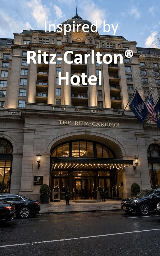 Hotel Diffuser Oil Inspired by Ritz-Carlton – Fragrance & Essential Oil Blend for Waterless & Cold Air Diffusers – Bergamot, Jasmine, Marine – Long-Lasting Aroma – Aromatherapy – 4 Fl Oz Glass Bottle