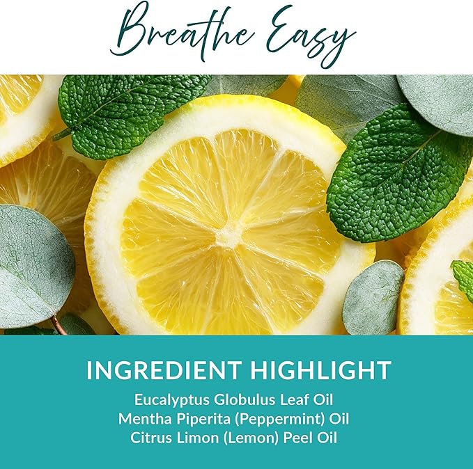 Essence Refresh Kit | Featured Blends Essential Oils | Aromatherapy Nasal Diffuser | Personal Scent Clip for Travel, Work & Everyday Use | Made in USA | Breathe Easy | White Pod