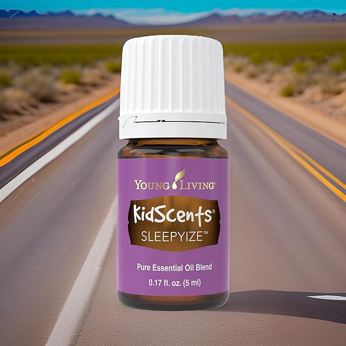 KidScents SleepyIze 5ml by Young Living - Calming Bedtime Routine - Natural Sleep Support for Kids - Lavender Essential Oil Blend - Aromatherapy for Relaxation and Diffusion