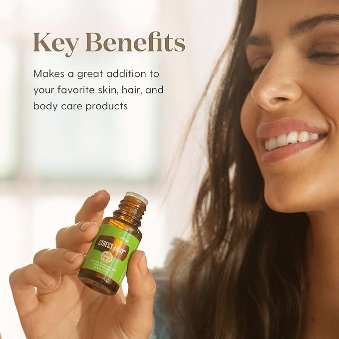 Young Living Stress Away Essential Oil Blend 15ml – Aromatic Oil with Lavender & Cedarwood | Aromatherapy for Relaxation, Diffusers & Home Wellness
