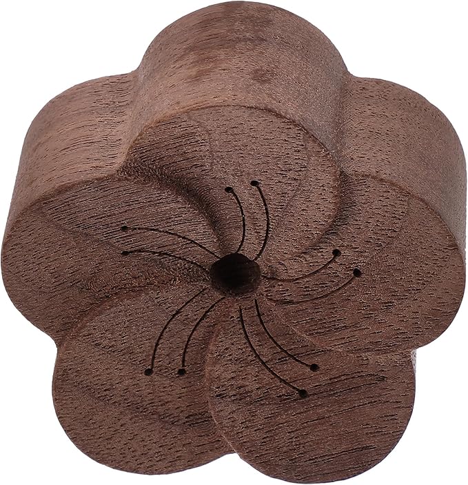 Veemoon Wood Aroma Diffuser Essential Oil Diffuser Home Office Perfume Ornament Natural Beech Wood Scented Fragrance for Living Room Air Freshener Random Color