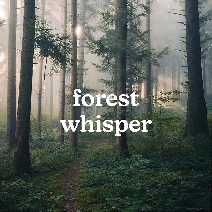 Homedics SereneScent Forest Whisper Fragrance Oil 15ml | Earthy Woody Blend with Cedarwood, Sandalwood & Patchouli | USDA Biobased Essential Oil Diffuser Scent | Waterless Cold Air