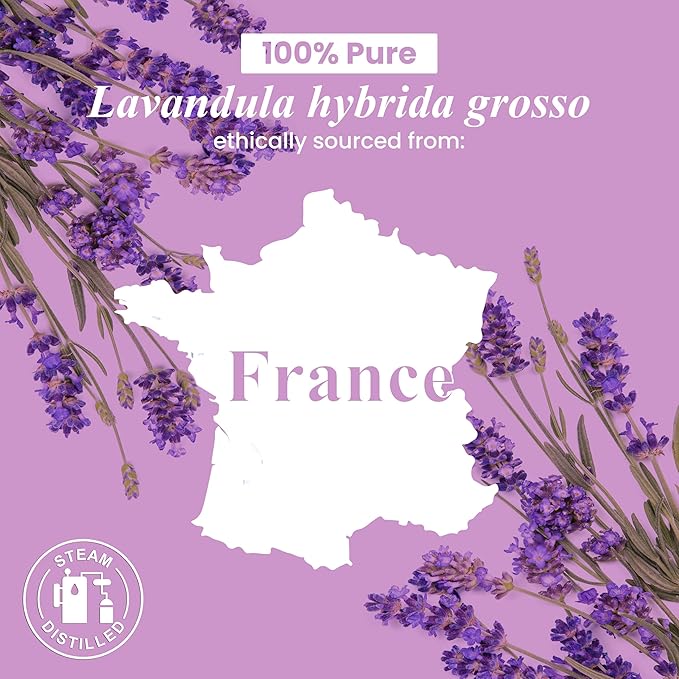 Handcraft Blends Tranquil Ritual Set: Lavender and Frankincense Essential Oils – (2 x 4 Fl Oz) – 100% Pure & Natural – for Diffuser, Aromatherapy, and DIY Projects
