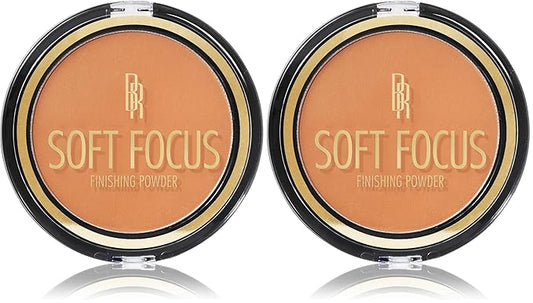 Black Radiance True Complexion Soft Focus Finishing Powder, Creamy Bronze Finish, 0.46 Ounce (Pack of 2)