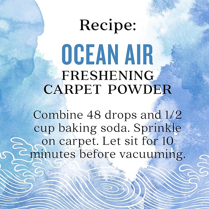 Aura Cacia Ocean Air Essential Oil Blend, Boxed 0.25 fl. oz. - Light Aroma, No Synthetic Fragrances