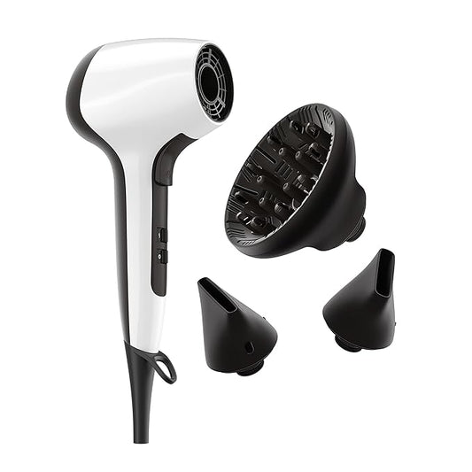 Remington Salon Collection Air3D Hair Dryer with Low Noise Motor, 1760 Watt Ceramic Blow Dryer, D7777, White